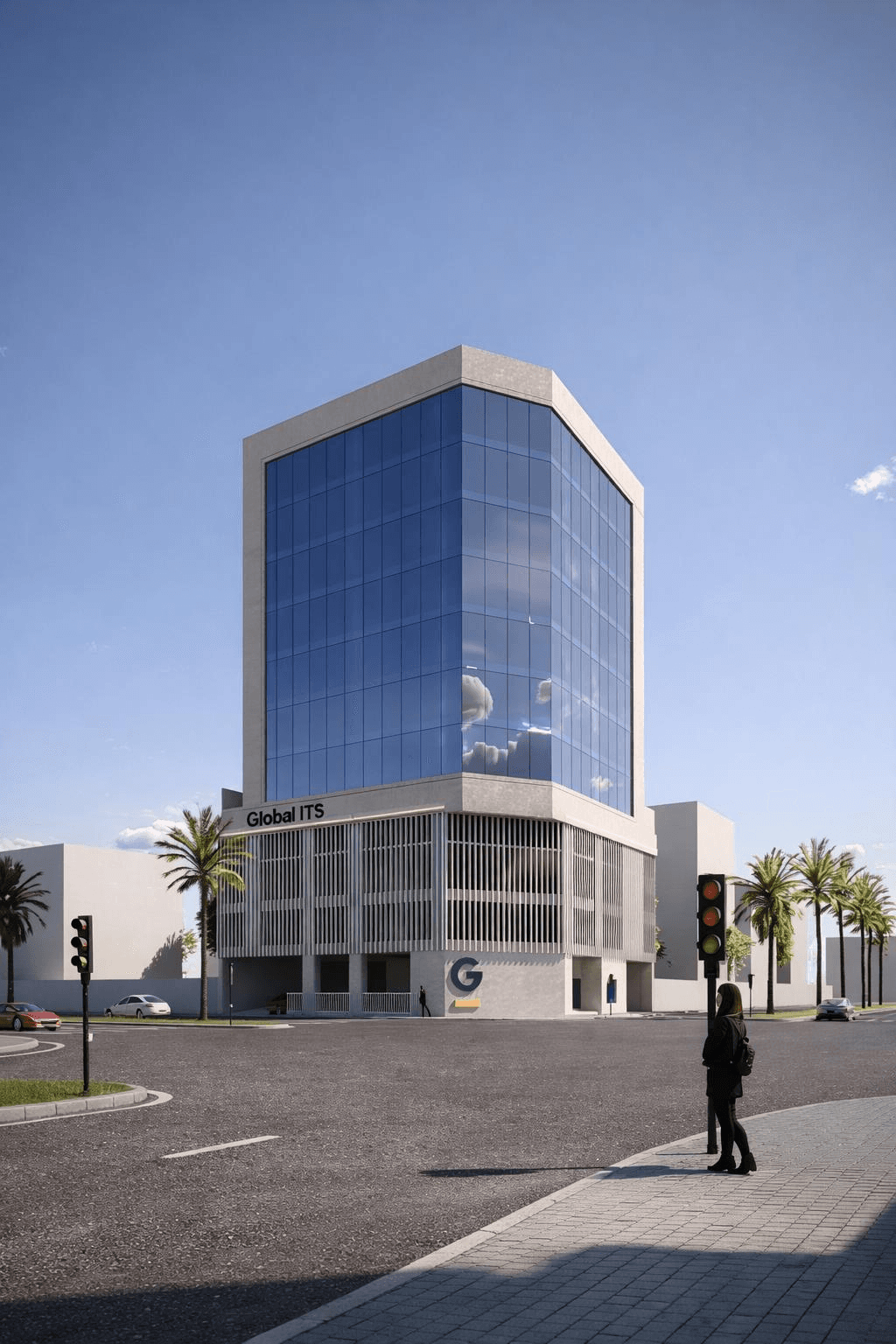 11-Storey Building at Seef – GIT Headquarters